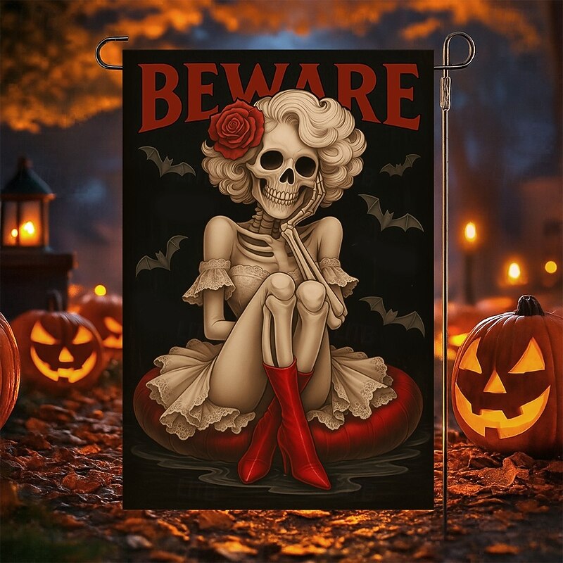 Halloween Garden Flag Banner – 