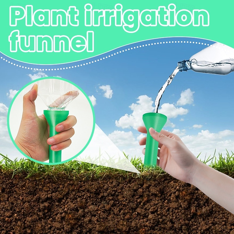 Plant Irrigation Funnel, Outdoor Gardening Tool for Efficient Watering, Durable and Easy-to-Use Plant Watering Funnel3