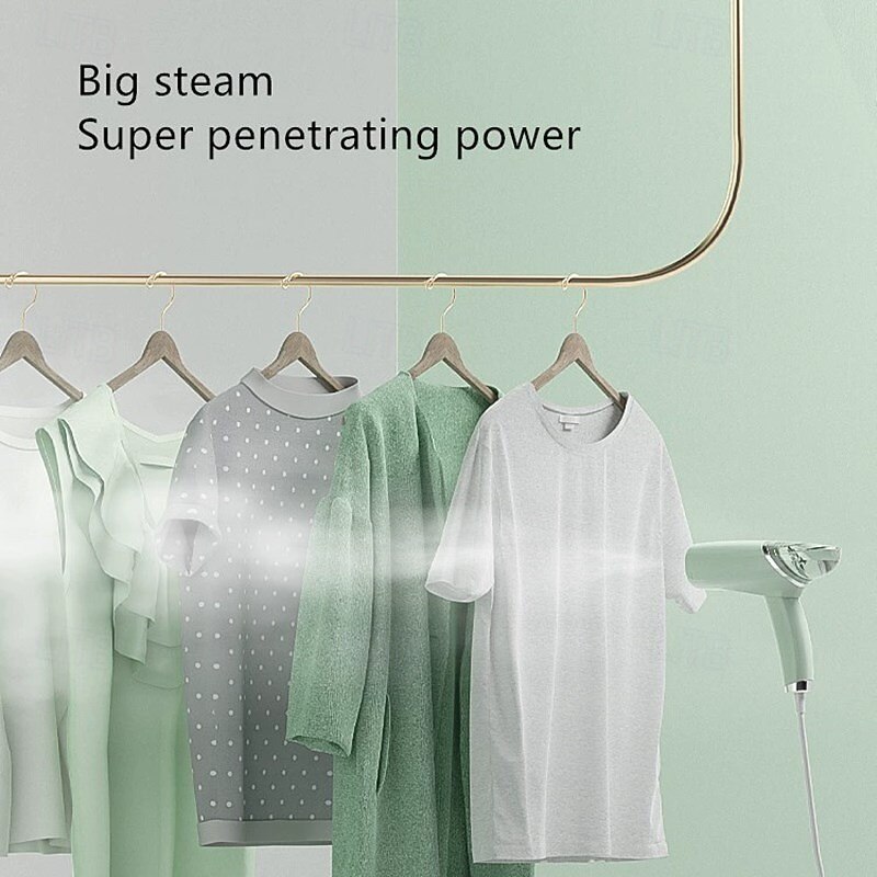 Handheld Steam Iron 1000W Clothing store Handheld Hanging Iron Machine Portable Folding Mini Travel Household Steam Brush Tool3