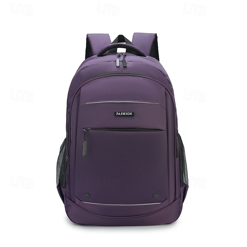 Men's Purple Laptop Backpack – Water-Resistant School and Work Bag for College Students & Daily Commute