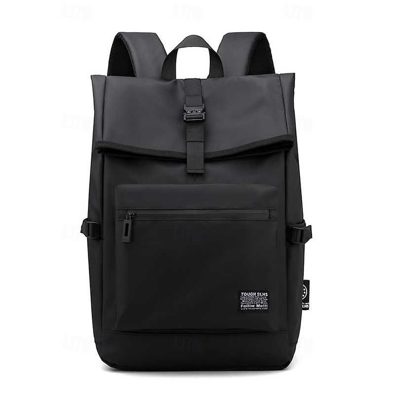 Men's Water-Repellent and Scratch-Resistant Backpack with Reflective Strips, Casual College Daypack for Students and Outdoor Activities3