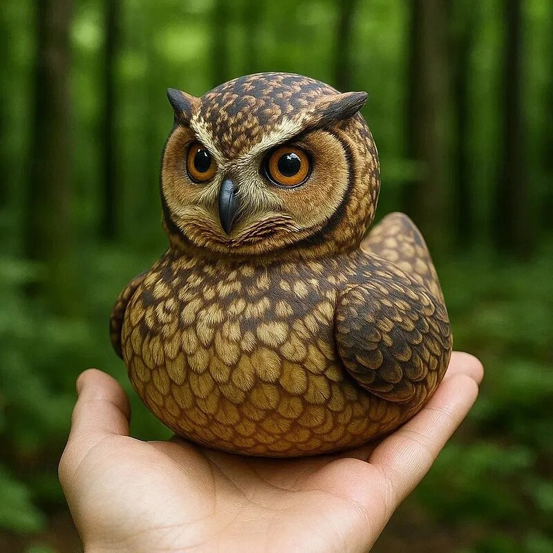 Fantasy Animal Resin Figurine Wildlife Duck Tabletop Decorative Home Ornament Perfect for Halloween or Fantasy-Themed Spaces Decor2