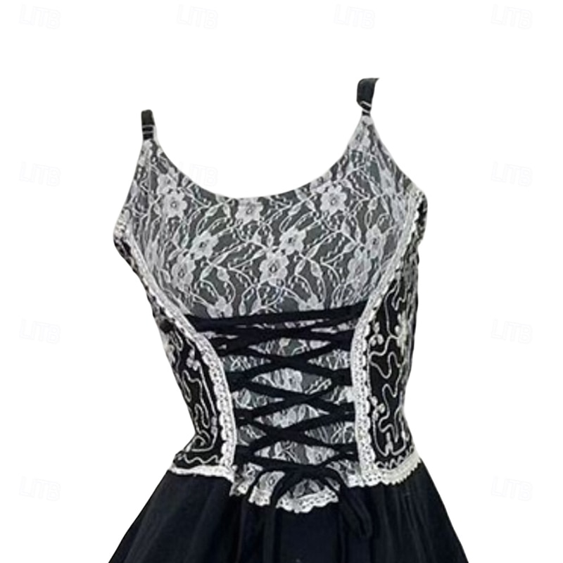 Boho Long Length Dress Fancy Dress Women's Halloween Masquerade Theme Party Festival Adults' Dress Summer2