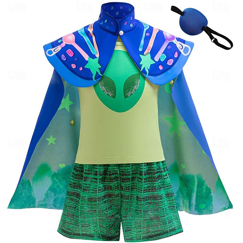 Elio Elio Cosplay Costume Outfits Adventure Movie Anime Movie Cosplay for Boys' Kid's Halloween Carnival World Book Day Performance Educational Dress Up School Event Dress Up2