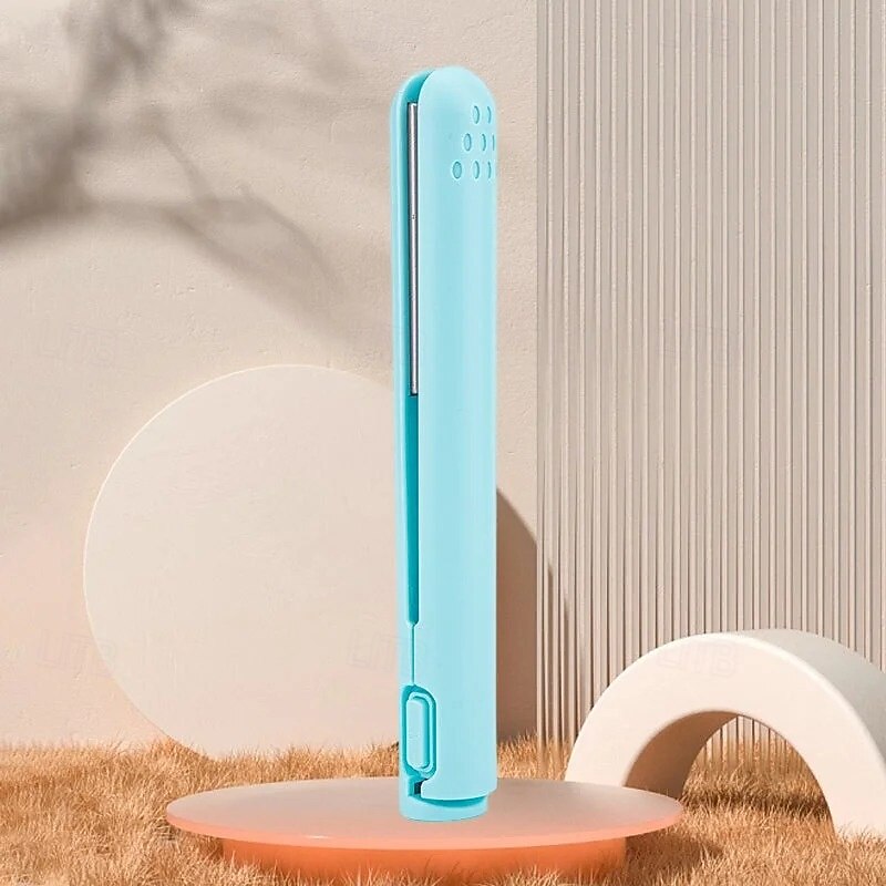 Mini Dual-purpose Curling Iron USB Hair Straightener and Curler Two in One Portable Styling Tool Gentle Heat for Hair Care Travel Use2