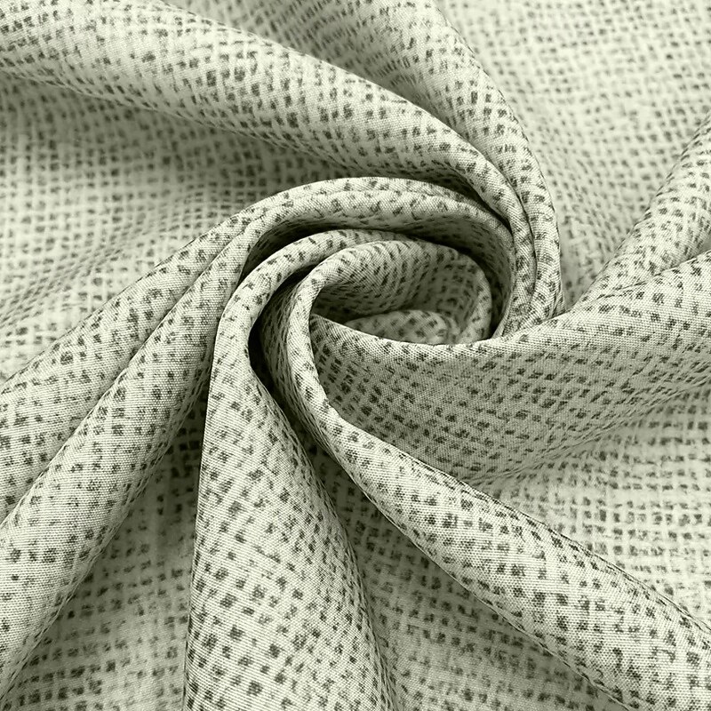 Men's Geometric Anchor Shirt Stand Collar Shirt Long Sleeve Vintage Retro Vacation Daily Wear Going out Spring Fall Mandarin Collar Band Collar Button-Down Linen Like Shirt Light Green2