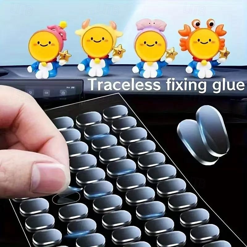 400pcs Double-Sided Adhesive Strips, Residue-Free Waterproof Tape for Home Decor, Posters, Photo Frames, Office Supplies, Strong and Practical Sticky Pads3