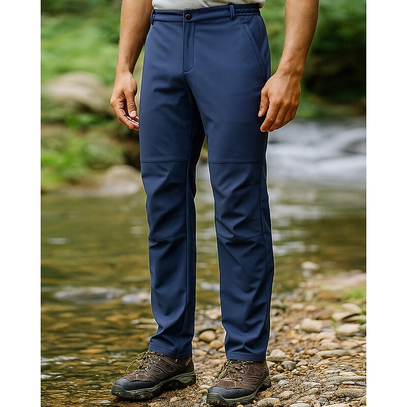 Men's Cargo Pants Hiking Pants Trousers Hiking Rain Pants Outdoor Regular Fit Waterproof Windproof Lightweight Bottoms Black Army Green Camping / Hiking Running S M L XL XXL3