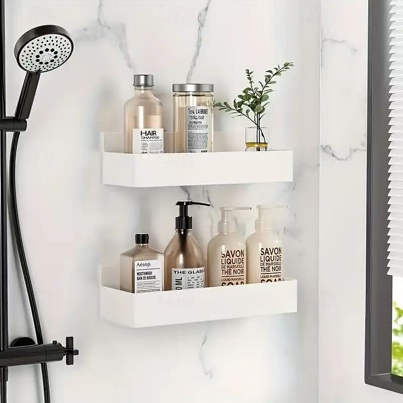 2pcs Large Magnetic Storage Baskets, No Drilling or Adhesive, Removable Multi-Purpose Racks for Fridge, Microwave, Washer Side, Magnetic Spice Organizer for Kitchen4