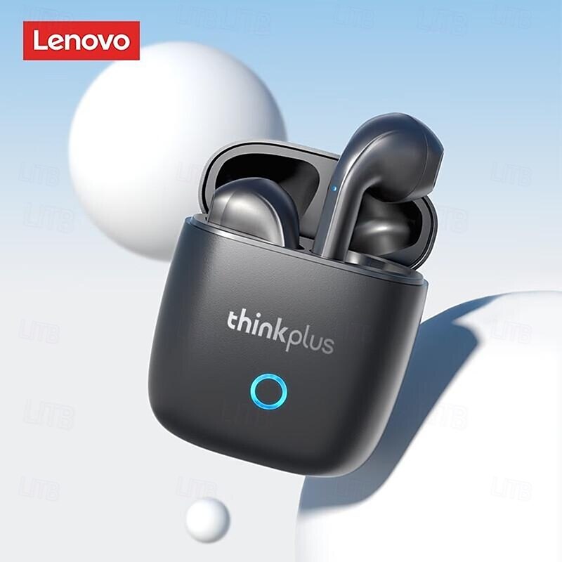 Lenovo LP50 True Wireless Headphones TWS Earbuds In Ear Bluetooth5.0 with Charging Box IPX5 Deep Bass for Apple Samsung Huawei Xiaomi MI Everyday Use Traveling Mobile Phone