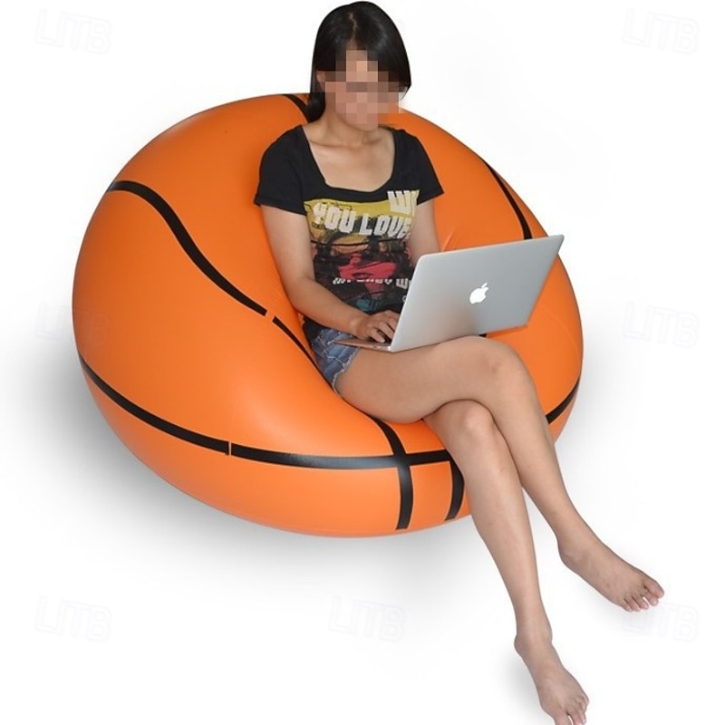 Fashion Inflatable Sofa Air Soccar Football Self Bean Bag Chair Portable Outdoor Garden Sofa Living Room Furniture Corner Sofa2