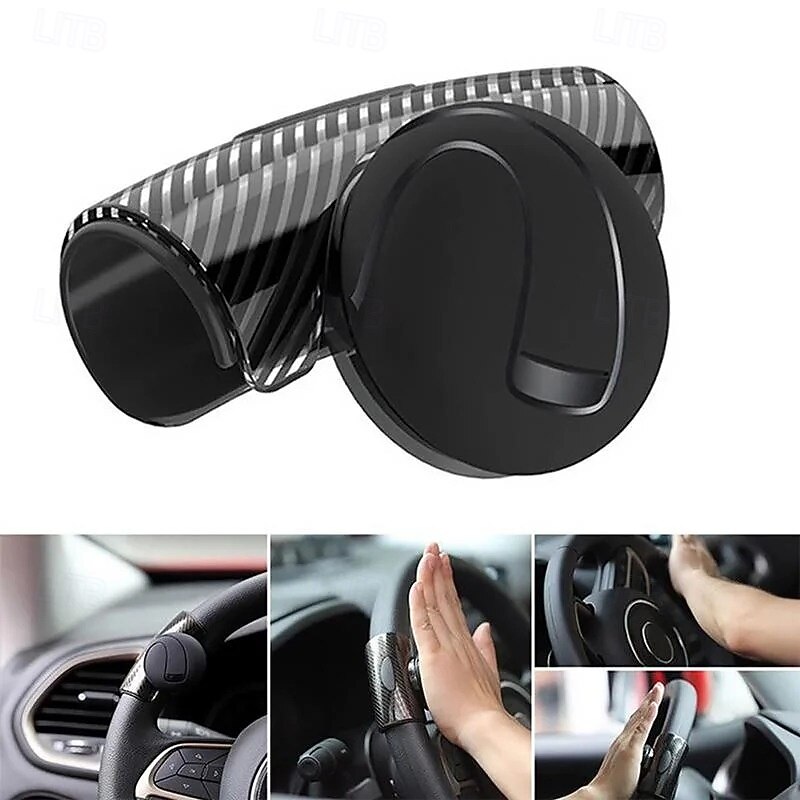 Universal Steering Wheel Booster Knob Car Power Handle Spinner Ball Bearing Assist Grip Easy Turning Control for All Vehicles Truck SUV3