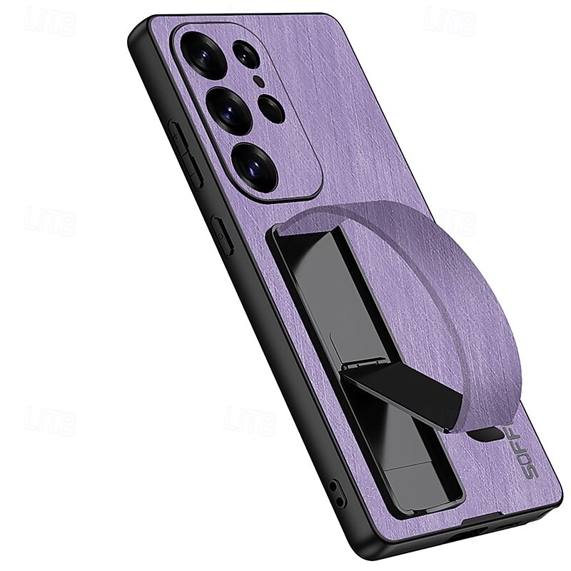 Phone Case For Samsung Galaxy Back Cover with Wrist Strap Shockproof Retro PC3