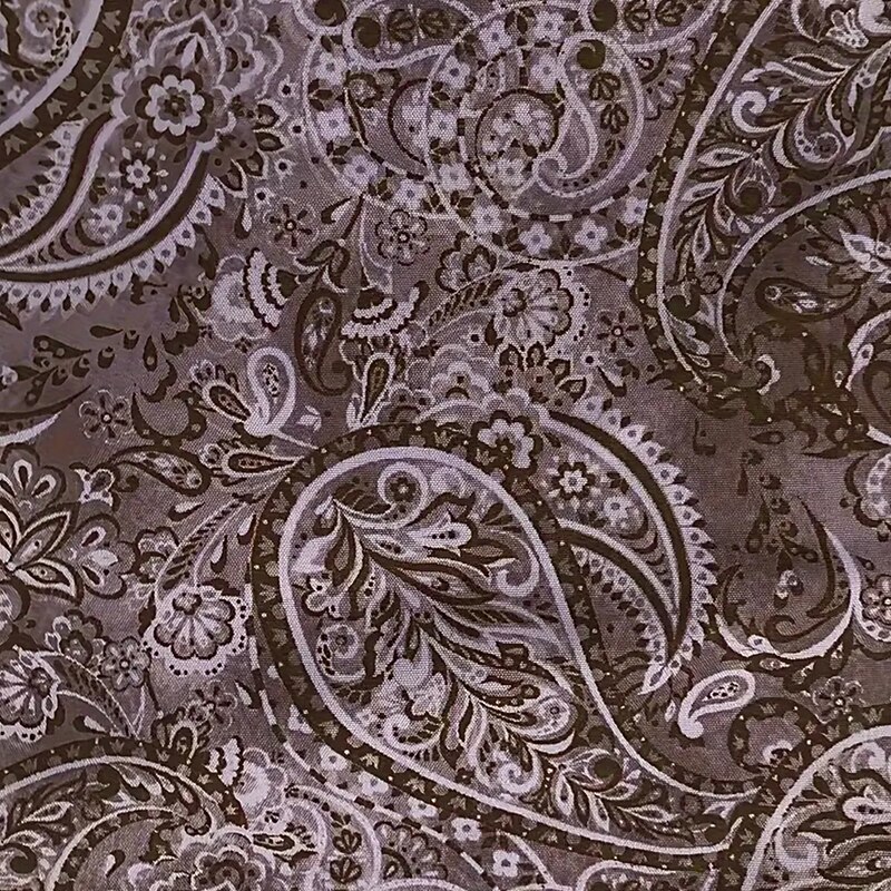 Men's Paisley Floral Print Flowers Western Shirt Button Up Shirt Cowboy Shirt Long Sleeve Western Vintage Retro Outdoor Casual Summer Spring Fall Turndown Collared Shirts Front Two Pockets Brown2