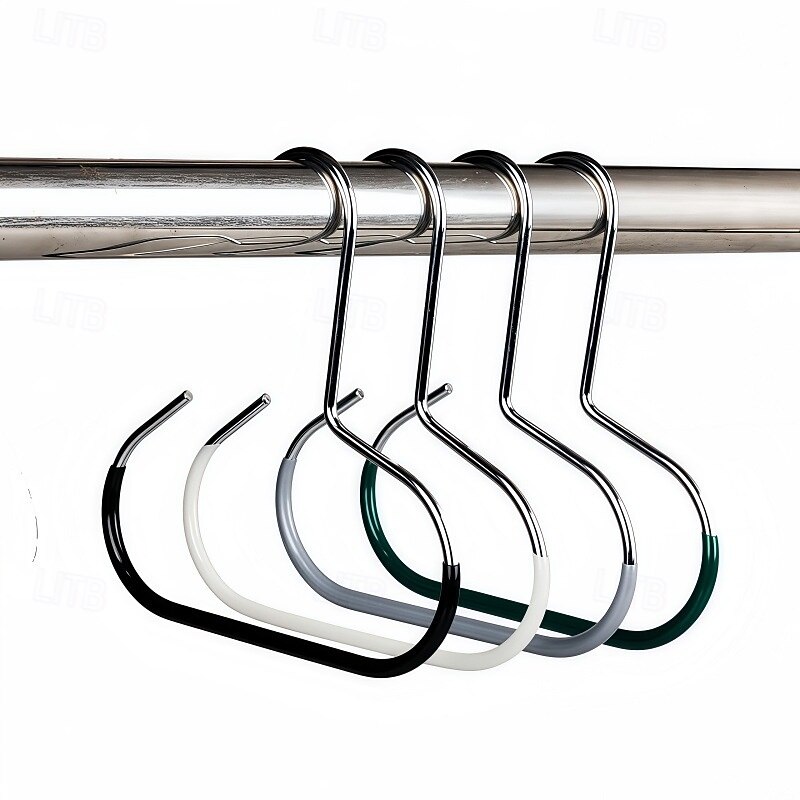 5pcs Baseball Cap Hat Rack Organizer Stainless Steel Hat Hanger Hanging Cap Holder Non-Slip Wall Mount Hook Organizer for Caps2