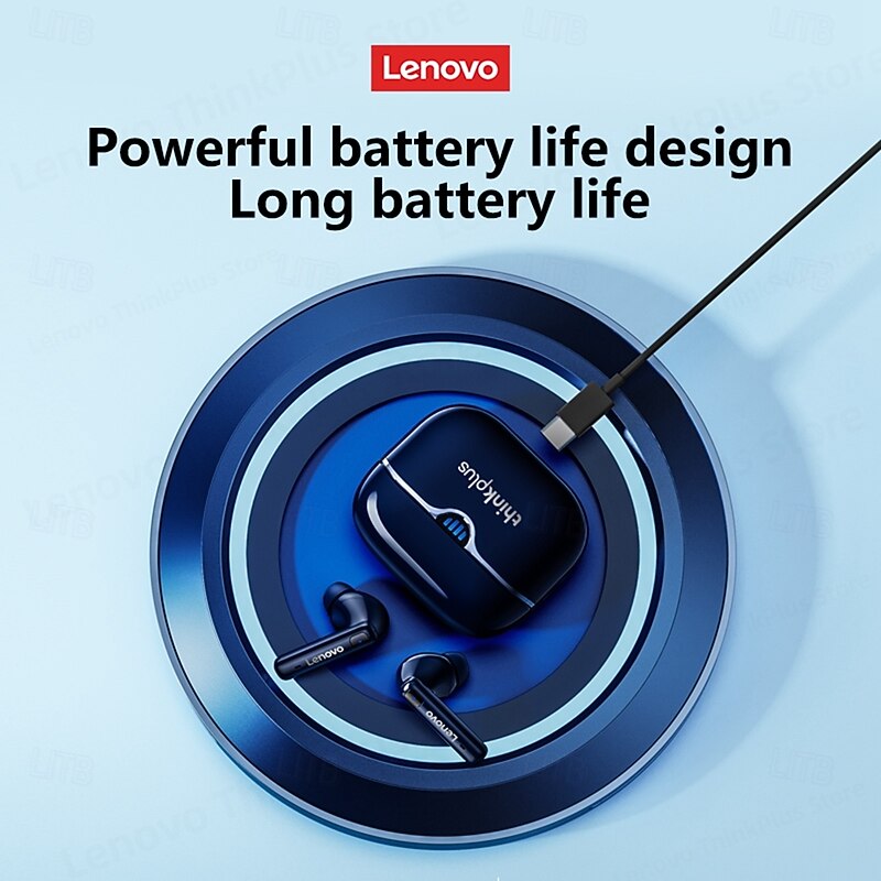 Lenovo LP15 True Wireless Headphones TWS Earbuds In Ear Bluetooth 5.3 Stereo with Charging Box Built-in Mic for Apple Samsung Huawei Xiaomi MI  Everyday Use Traveling Cycling Mobile Phone2