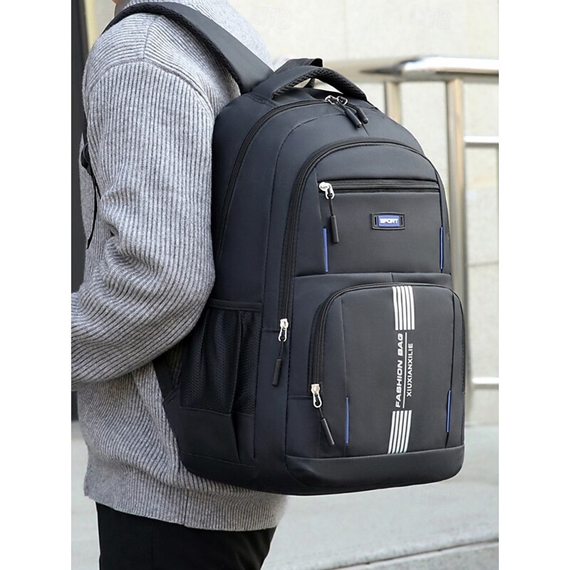 Men's Waterproof and Scratch Resistant Laptop Backpack - Durable Large Capacity School and Work Bag for Students, Professionals and Travelers3