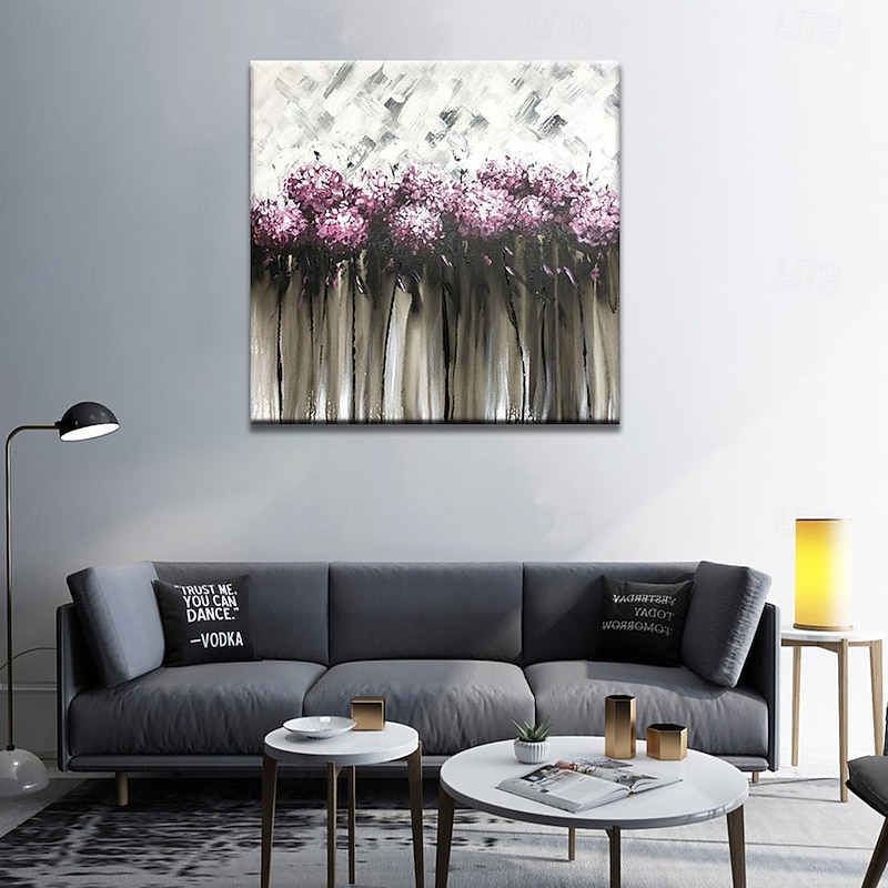 Handmade Oil Painting Canvas Wall Art Decoration Modern Floral Plant for Home Decor Rolled Frameless Unstretched Painting4