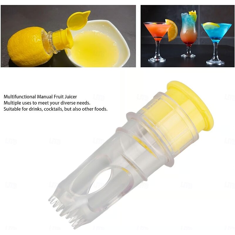 2 Pcs Lemon Squeezer Manual Citrus Juicer for Lemon and Orange Heavy Duty Hand Press Juice Extractor Kitchen Tool Easy to Use Fruit Juicing Gadget3