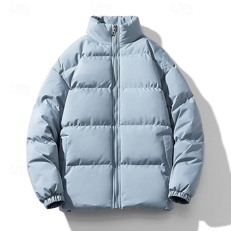 Women's Hiking Jacket Puffer Jacket Winter Jacket Outdoor Thermal Warm Hiking Outfits Hiking Clothes Winter Top Camping / Hiking / Caving Traveling Black Pink Blue