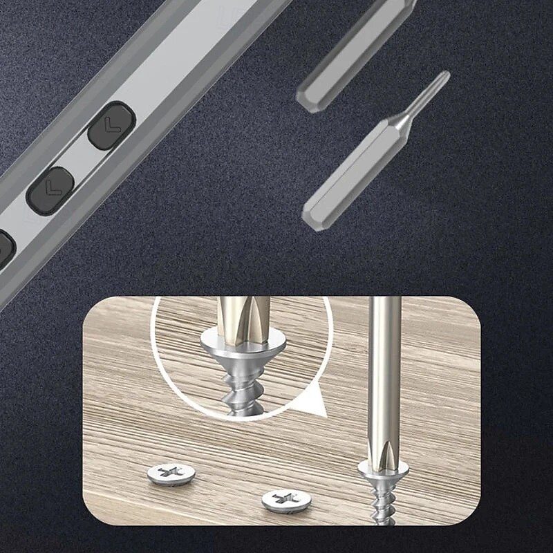 68 In 1 Mini Precision Electric Screwdriver Set Rechargeable S2 Steel Bits Cordless Power Driver Tool Kit for Home Electronics Repair and Assembly DIY Tasks4