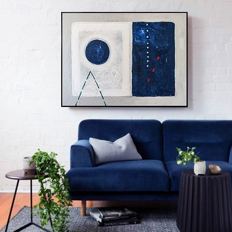 Original Hand-Painted Modern Canvas Art Oil painting For Home Living room Landscape Decoration Entrance Hall Luxury Simple No Frame Decor Mural4