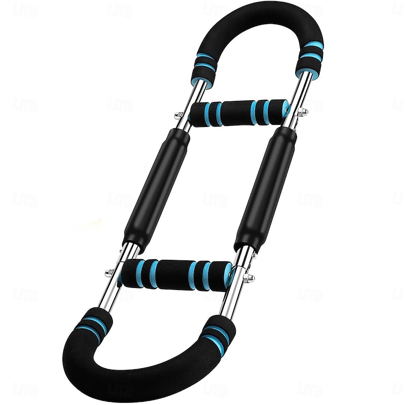 Twister Arm Exerciser, Adjustable Spring Workout Bar, Forearm Triceps Chest Enhanced Exercise Strengthener,Portable Home Fitness Equipment