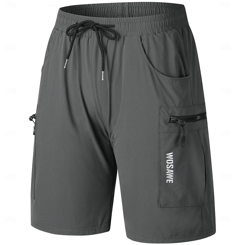 WOSAWE Summer Road Bike Speed Mountain Shorts Multifunctional Pocket Cycling Shorts Breathable Quick Dry Cycling Jersey BD1293