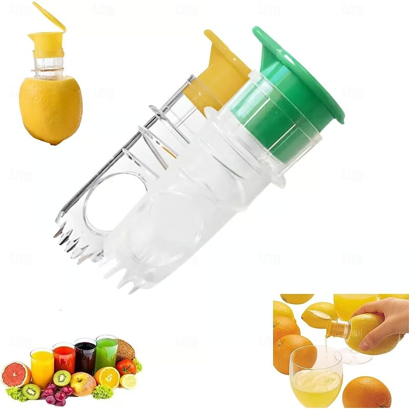 2 Pcs Lemon Squeezer Manual Citrus Juicer for Lemon and Orange Heavy Duty Hand Press Juice Extractor Kitchen Tool Easy to Use Fruit Juicing Gadget