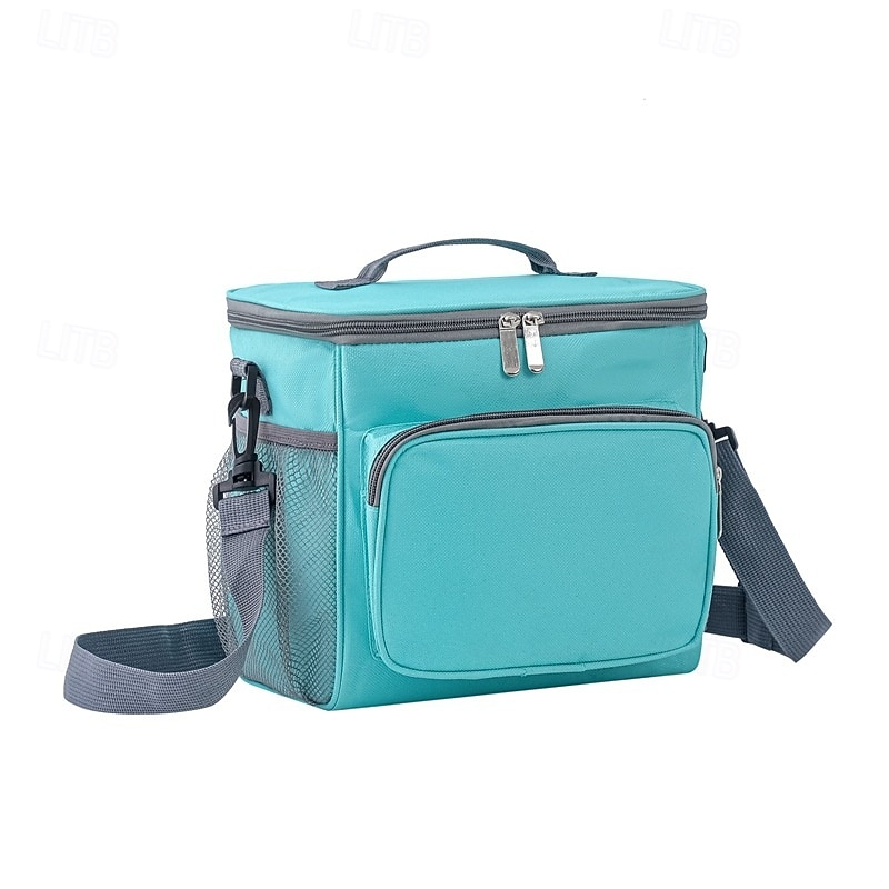 Lunch Bag for Women and Men for Back to School Office Picnic Hiking Beach Insulated Cooler Bag with Crossbody Strap Portable Fresh Keeping Picnic Tote for Outdoor Use2