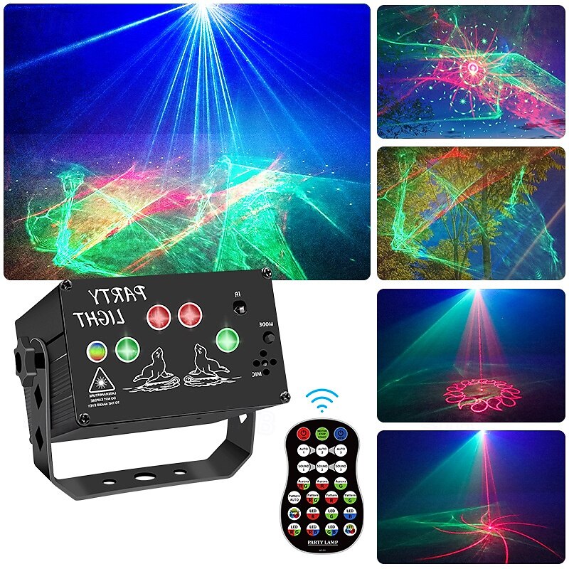 Disco Light Party Light Disco Light Party Lights With Remote Control Music Controlled Led Disco Party Strobe Flasher For Halloween Christmas Birthday Party2