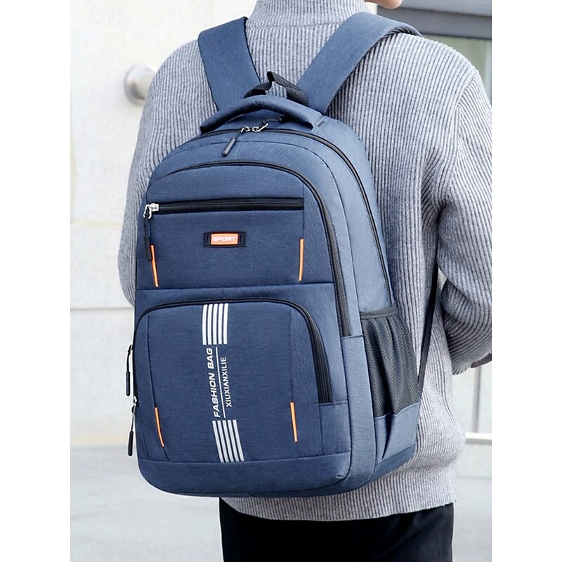 Men's Waterproof and Scratch Resistant Laptop Backpack - Durable Large Capacity School and Work Bag for Students, Professionals and Travelers2