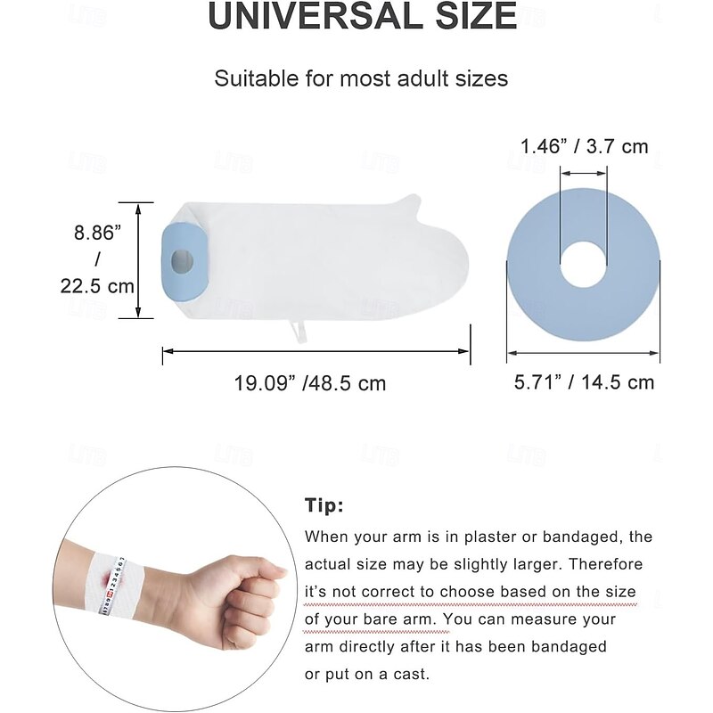 Waterproof Cast Cover Arm Child, Cast Cover Arm Kids, Soft Comfortable Cast Protector for Shower Kids Arm Cast Cover for Swimming, Reusable Shower Cast Bag, Broken Arm Gifts for Kids3