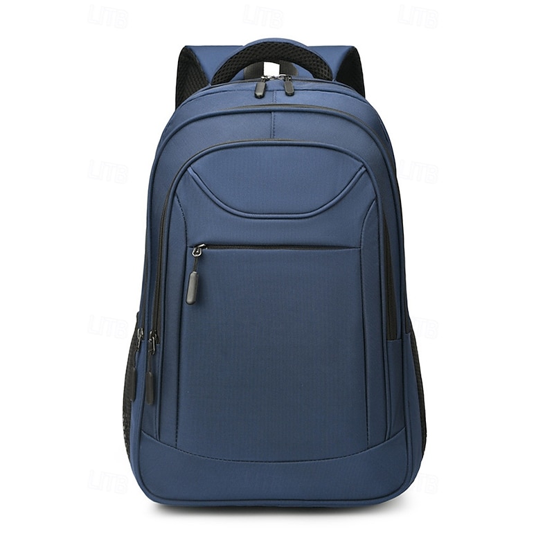 Men's Large Capacity Laptop Backpack - Professional Travel School Bag with Multi-Compartment Storage Design for Work, Commuting or College