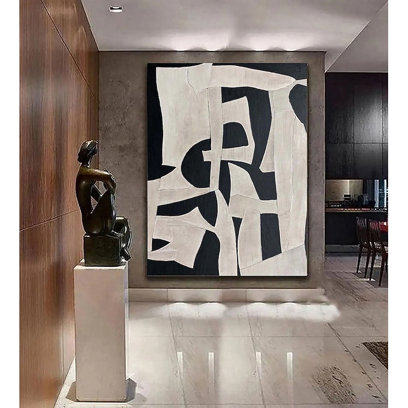 Handmade Oil Paintings Canvas Wall Art Decoration Modern Simple Abstract for Home Decor Rolled Frameless Unstretched Painting2