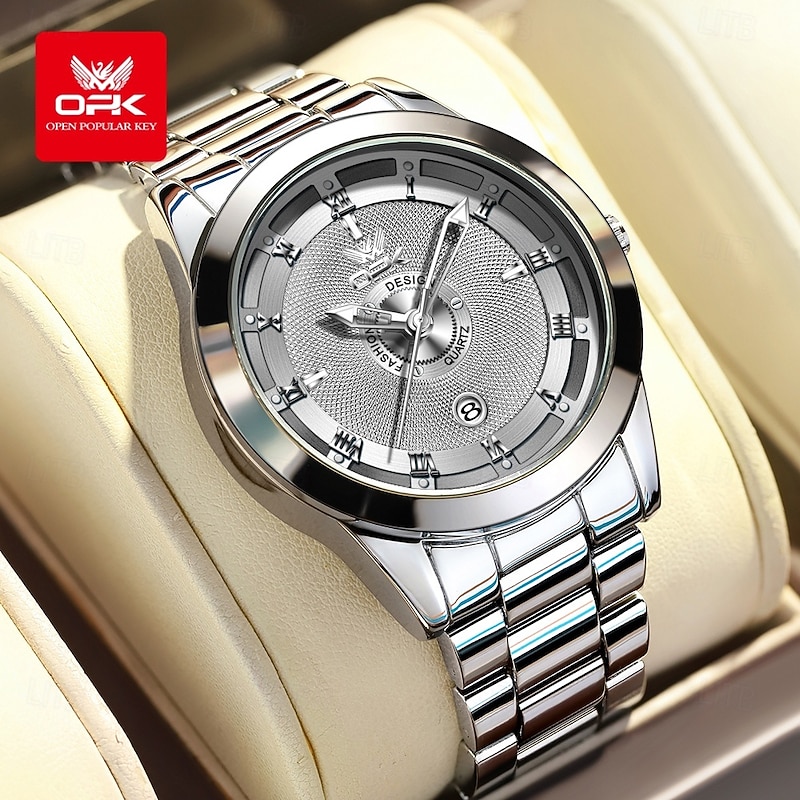 OPK 6056 New Men's Watch Fashion Dial Design New Men's Watch Fashion Dial Design Stainless steel Watches4