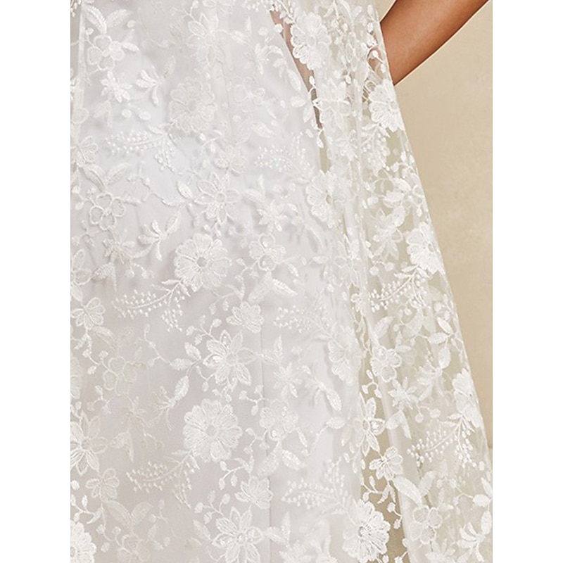 Women's Duster Lace Embroidered Elegant Basic Casual Floral Formal Short Crewneck Loose Fit long Sleeve Outerwear Navy Blue Summer Spring2