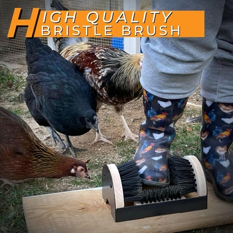 Boot Scrubber - Outdoor Heavy Duty Boot Scraper Brush & Shoe Mud Cleaner4