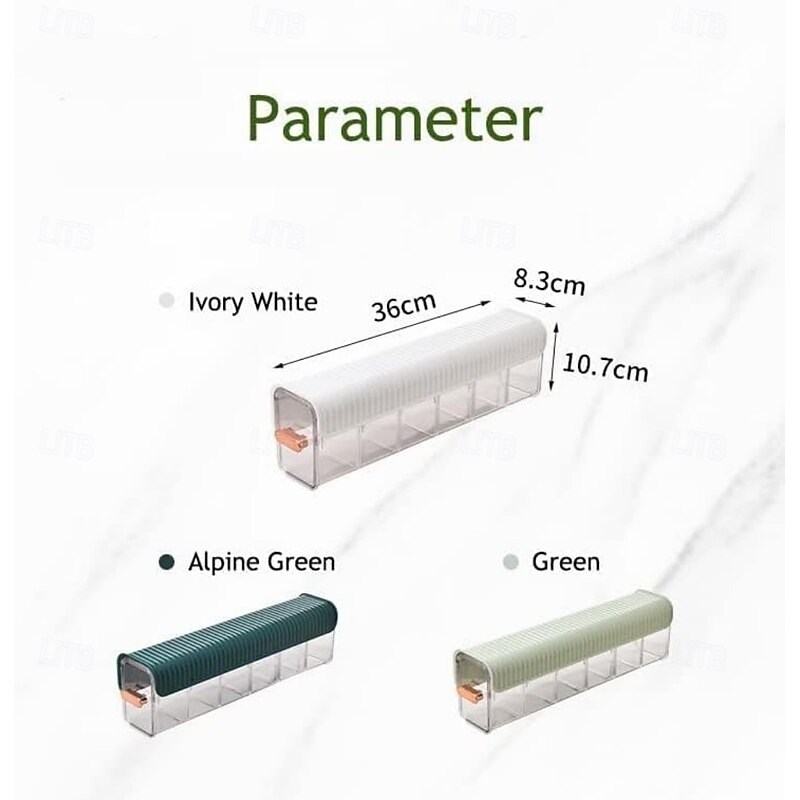 Socks Underwear Wall Mount Drawer Organizer, Switchable 6 Cell Drawer Acrylic Organizers Self-Adhesive Anti Dust Storage Boxes for Clothes Socks Lingerie Underwear Ties2