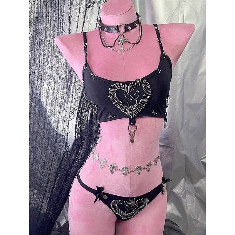 Women's Halloween Skull Chain Belt – Gothic Alloy Waist Chain for Costume Parties, Cosplay and Night Out3