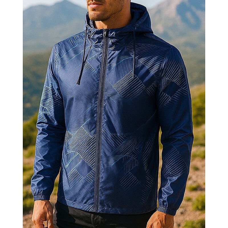 Men's Softshell Jacket Hiking Jacket Hardshell Jacket Outdoor Waterproof Windproof Hiking Outfits Hiking Clothes Spring Autumn / Fall Top Hunting Camping / Hiking / Caving Traveling Black Blue Green3