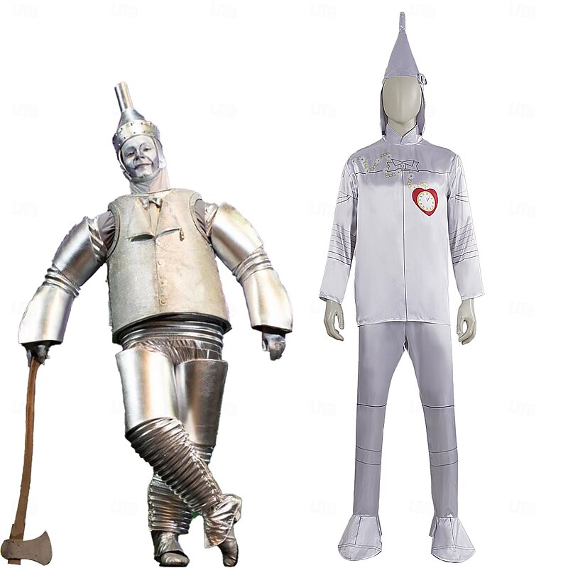 The Wizard of Oz Tin Woodman Pants Hat Costume Movie Cosplay Costume Movie Cosplay for Men's Women's Adults Halloween Masquerade Performance Halloween