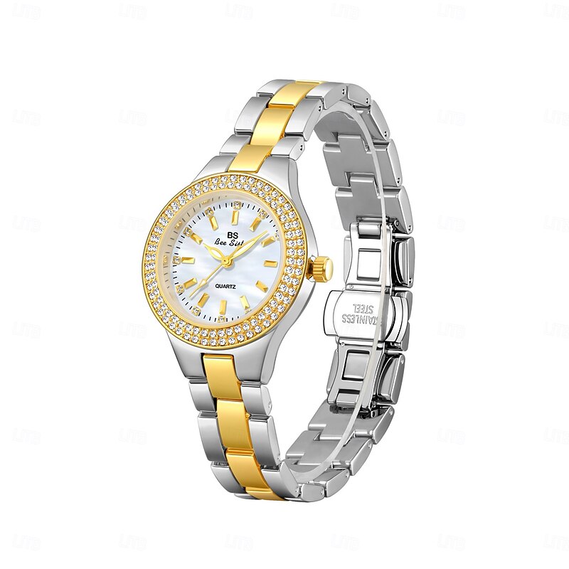 Women Quartz Watch Wristwatch Shock Resistant Waterproof Alloy Watch4