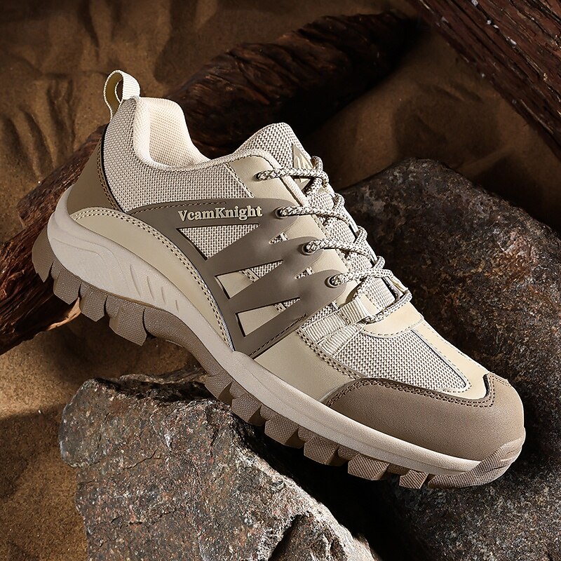 Men's Trail Running Shoes with Breathable Mesh and Shock-Absorbing Sole, Outdoor Sports Sneakers for Hiking & Fitness4