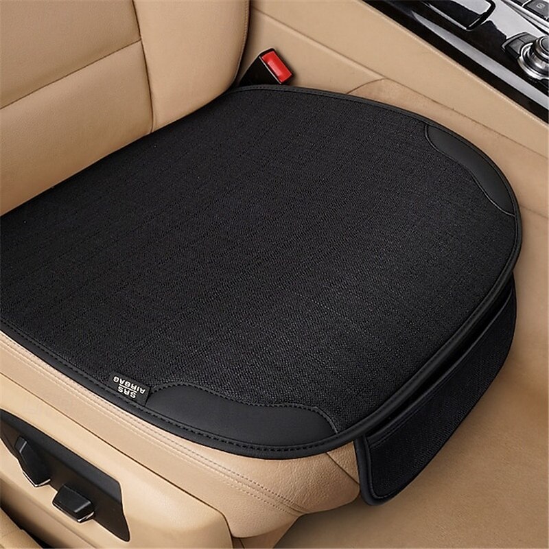 5pcs Waterproof Anti-Slip Seat Cushion Cover for Front Car Seats Easy Installation Universal Fit4