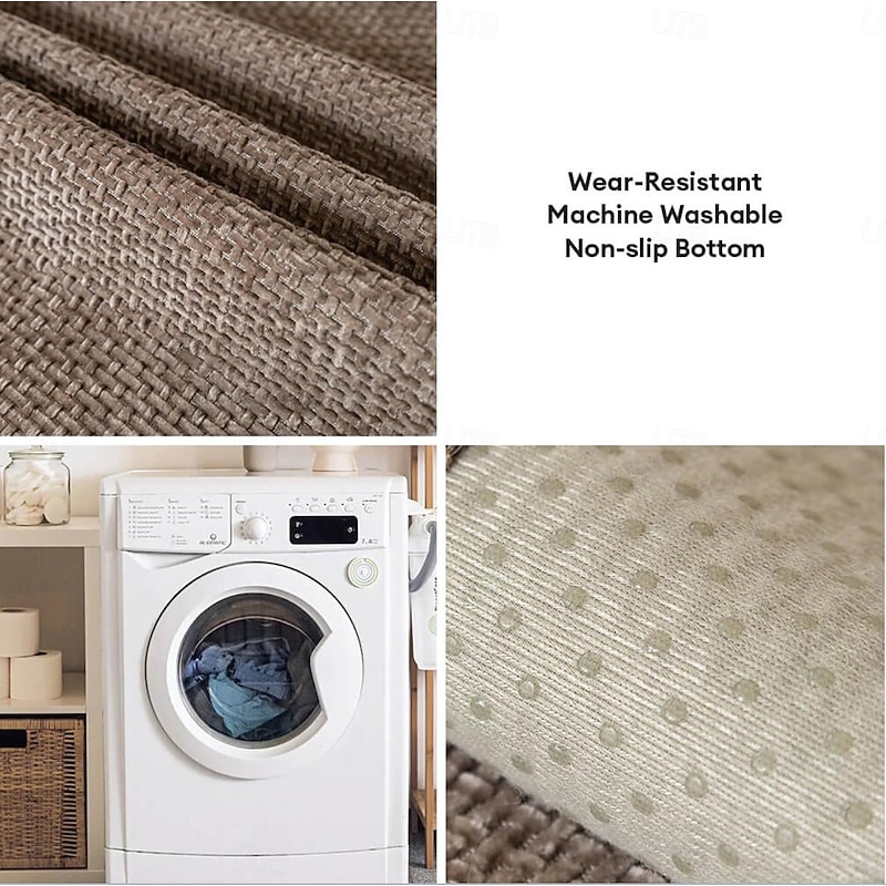 All-Season Sofa Cover For Dog Modern Tweed Woven Chenille Anti-Slip Couch Cover Pet Friendly3