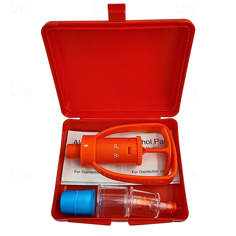 Bee Sting Kit, Extractor Suction Pump, Bite And First Aid for Hiking, Backpacking And Camping