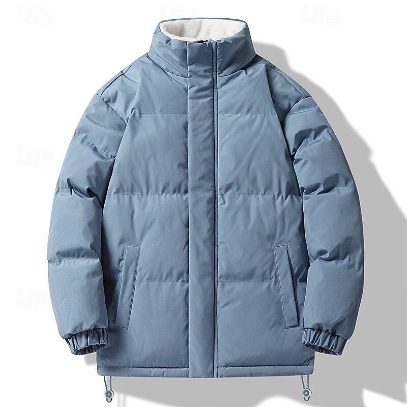 Men's Women's Puffer Jacket Winter Jacket Outdoor Thermal Warm Hiking Outfits Hiking Clothes Winter Top Camping / Hiking / Caving Traveling Black White Pink4