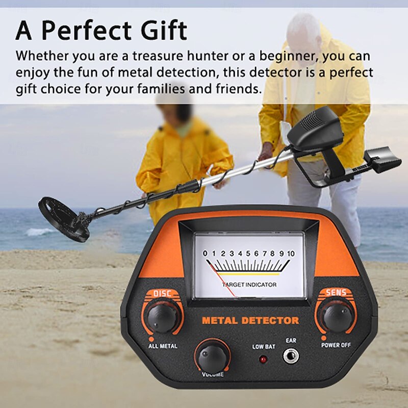 Underground Metal Detector, GTX4030 Underground Metal Detector Handheld Metal Detector Portable Detachable Easy Install Metal Detector High Sensitivity Underground Metal Detector4