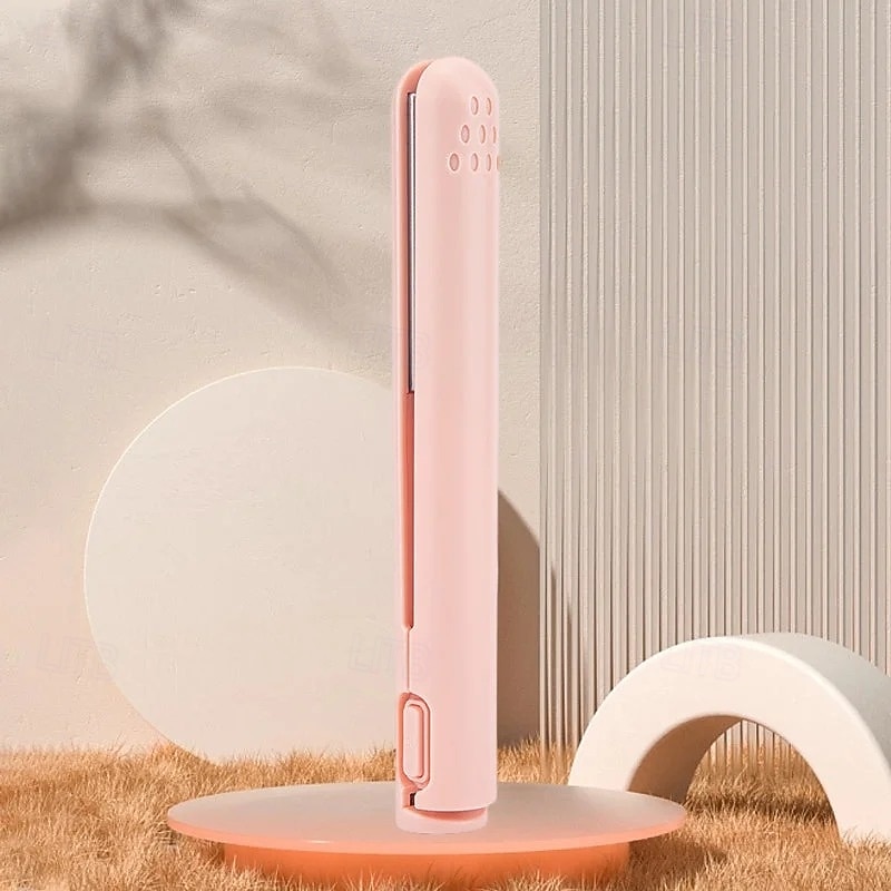 Mini Dual-purpose Curling Iron USB Hair Straightener and Curler Two in One Portable Styling Tool Gentle Heat for Hair Care Travel Use3